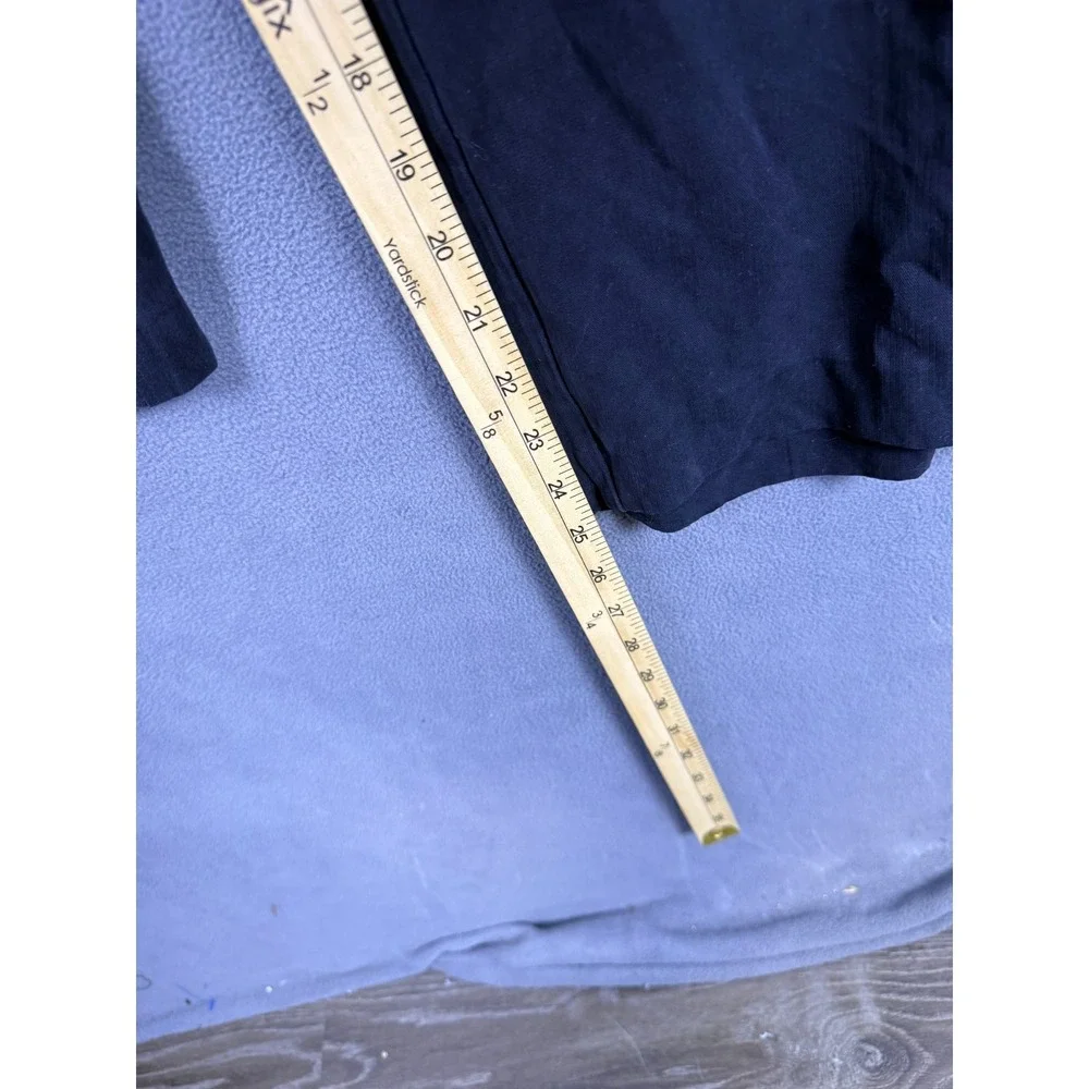 Tommy Bahama Mens Silk Pants 38x25 Black Vacation Pleated Casual‎ Resort Money